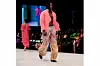 \u200bA model wearing Pettre Taylor at Lagos Fashion Week 2023.