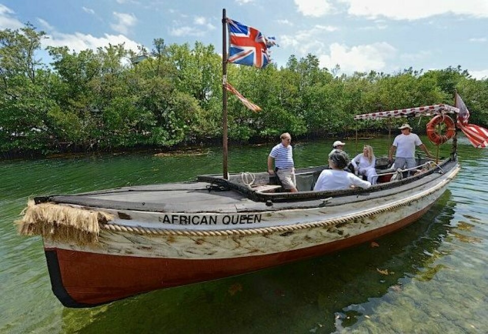 The Side Eye: Humphrey Bogart's Son Rides The Restored 'African Queen'