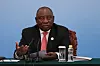 President Cyril Ramaphosa pictured above.