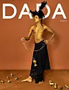 A DADA Magazine cover showing a man painted gold.