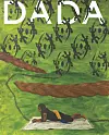 A DADA Magazine cover depicting a woman laying on a blanket in the grass.