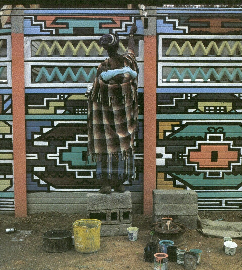 EDUN African Design Inspiration #2: Ndebele Murals EDUN African Design Inspiration #2: Ndebele Murals