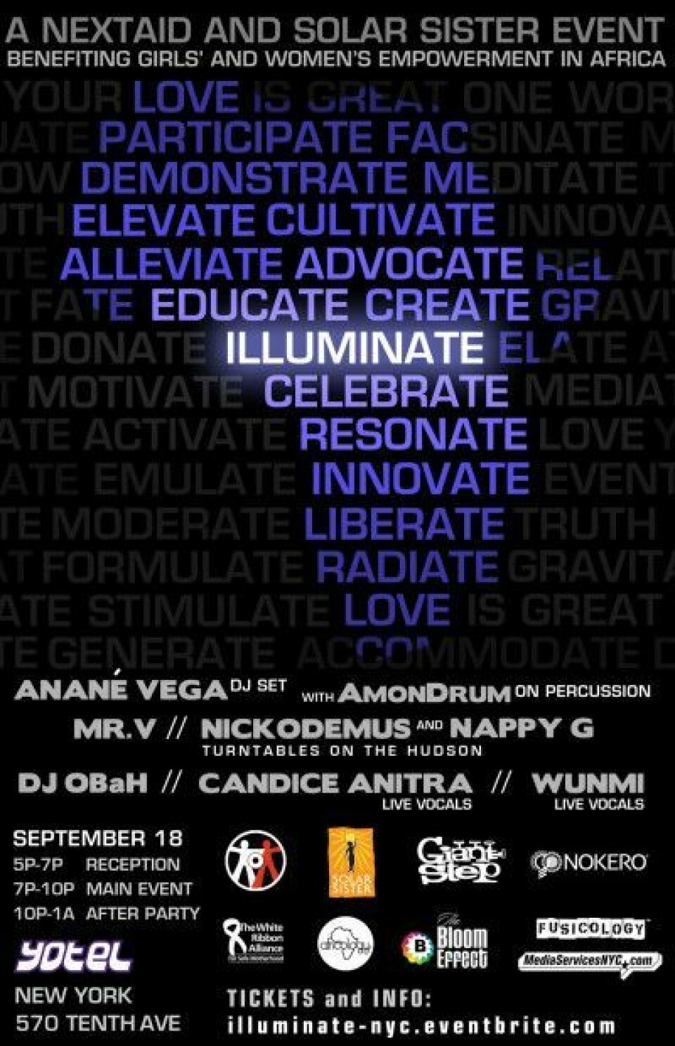 NYC: 'Illuminate' Party This Sunday