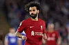 Mo Salah of Liverpool during the Premier League match between Leicester City and Liverpool FC at The King Power Stadium on May 15, 2023 in Leicester, England.