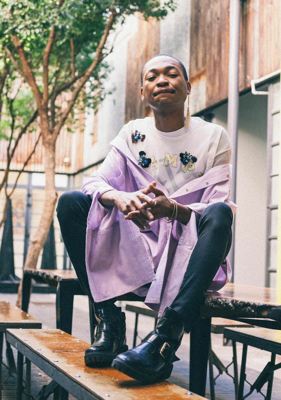 Meet Mx Blouse, the Gender-Nonconforming Rapper From South Africa ...