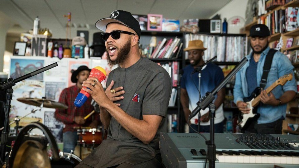Watch Jidenna Get Animated During His 'Tiny Desk' Performance Watch Jidenna Get Animated During His 'Tiny Desk' Performance