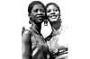 A decades-old photo of The Lijadu Sisters as young women.