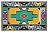 \u200b'Mahlangu, Ndebele - Abstract.' Giants: Art from the Dean Collection of Swizz Beatz and Alicia Keys will debut at the Brooklyn Museum from February 10 - July 7, 2024.