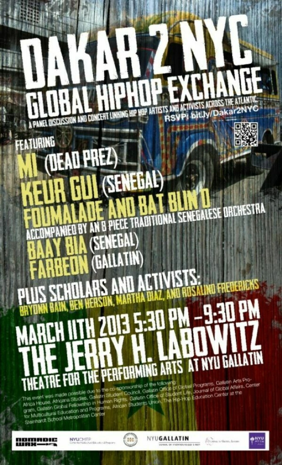 Dakar x NYC Global Hip-Hop Exchange