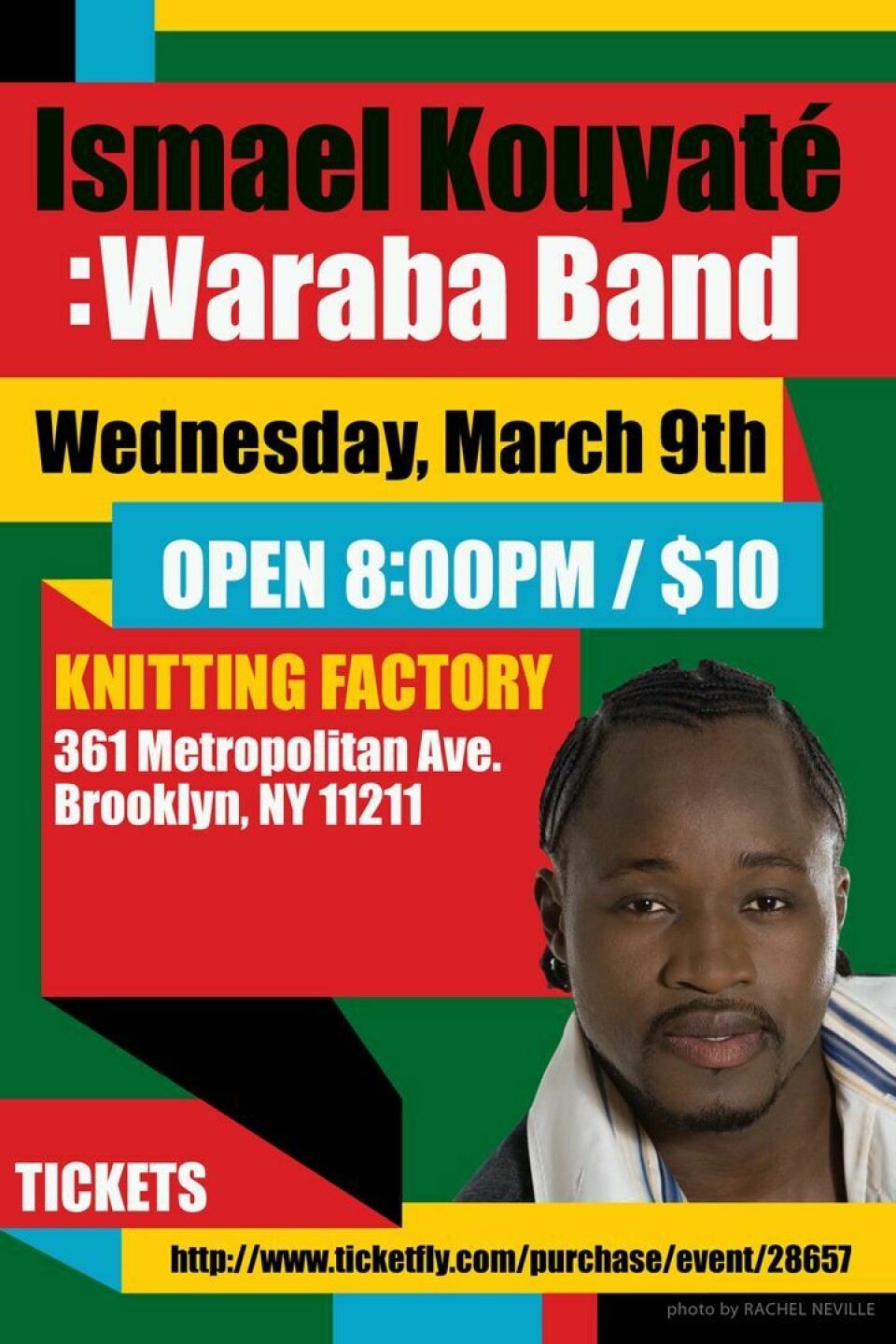 NYC: Ismael Kouyaté: Waraba Band, Tomorrow Night at The Knitting Factory! NYC: Ismael Kouyaté: Waraba Band, Tomorrow Night at The Knitting Factory!