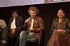 A photo of Gordon Main (middle) and Jacintha de Nobrego (right) during a Q&A session at the premiere of \u2018London Recruits,\u2019 at the New York African Film Festival 2024.