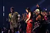 Rema and Selena Gomez accept the Best Afrobeats award for 'Calm Down' from Tiffany Haddish onstage during the 2023 MTV Video Music Awards at Prudential Center on September 12, 2023 in Newark, New Jersey.