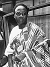 Portrait of Kwame Nkrumah as Prime Minister of Ghana taken on August 6, 1958, in London.