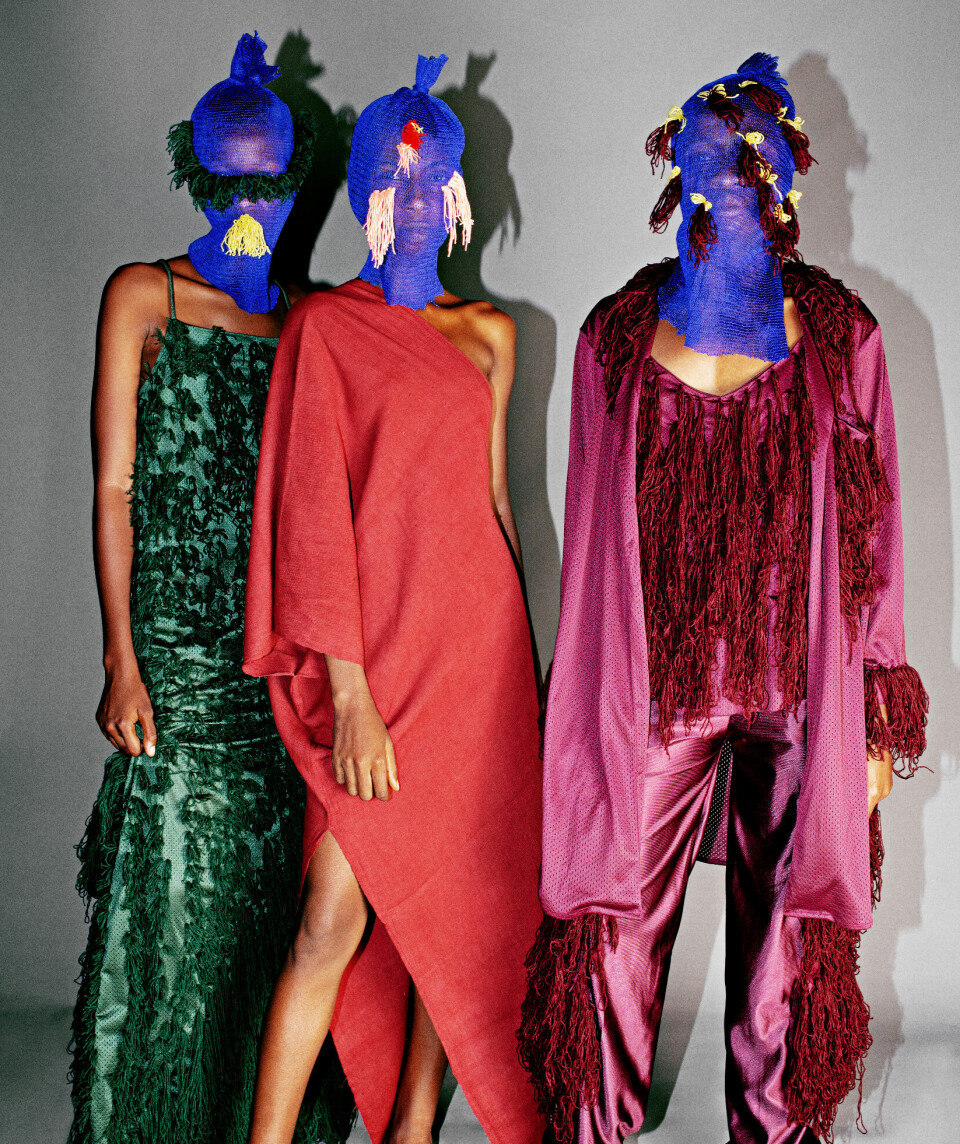 “Lagos Fashion Week showed me what could be, what it meant to create, and wow people with your creation.” Backstage at the 2018 Lagos Fashion Week.