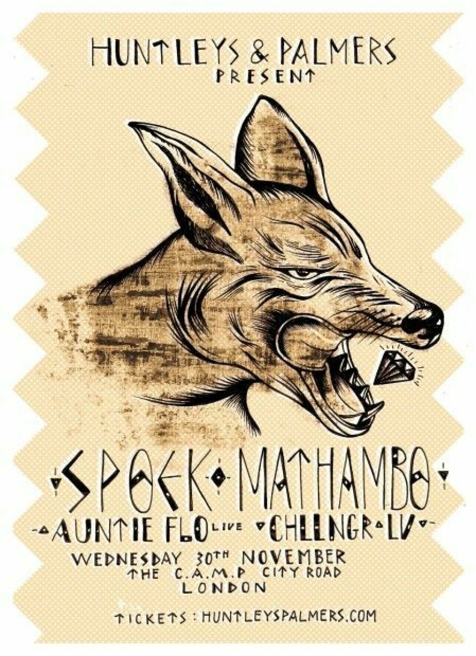 London: Spoek Mathambo, CHLLNGR, Auntie Flo, and L.V. Live at Huntleys & Palmers