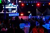 An image of a stage with a bright Martell logo