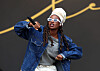 Little Simz performs live on stage during day one of Reading Festival on August 26, 2022, in Reading, England.