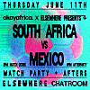 OkayAfrica and Elsewhere present World Cup opening game watch party.