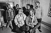 Members of The Ancestors take a moment to pose for a picture during the recording to Indaba Is in 2020.