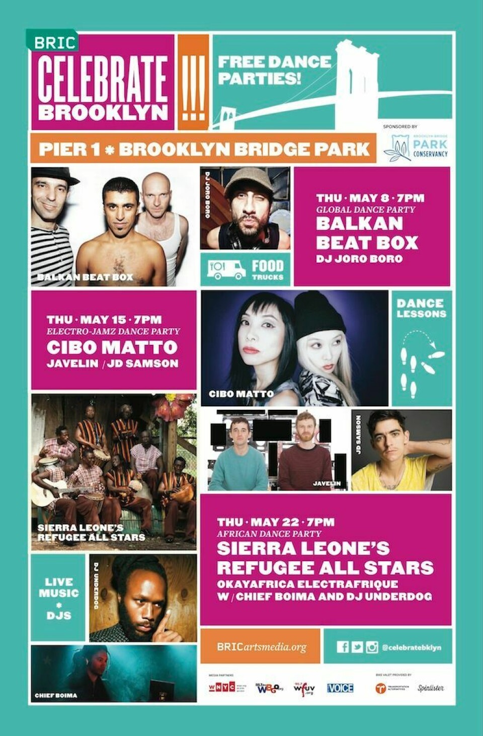 Okayafrica Electrafrique + Sierra Leone's Refugee All Stars At Celebrate Brooklyn!