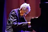 South African pianist and composer Abdullah Ibrahim performs on stage at the Cape Town International Jazz Festival in Cape Town, on March 27, 2026.