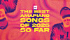 Bright pink and yellow promotional graphic with bold text reading the best amapiano songs of 2026 so far.