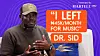 Graphic of Dr. Sid with a quote about leaving a N45k monthly job for music.