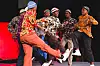 Pantsula dancers performing at Red Bull Dance Your Style in Johannesburg.