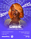 A poster of Gyakie for Culture Cafe showing Gyakie.