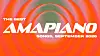 Promotional graphic reading “The best amapiano songs, September 2026” over a red and orange spiral.