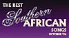 A graphic for OkayAfrica’s the Best Southern African Songs, October 2026.