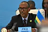 African co-chair Rwanda's President Paul Kagame speaks during the Forum on China-Africa Cooperation (FOCAC) at the National Convention Center on September 5, 2024 in Beijing, China.