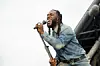Burna Boy performs during day four of Glastonbury Festival 2024 at Worthy Farm, Pilton on June 30, 2024 in Glastonbury, England.