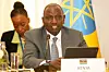 William Ruto, President of Kenya attends an Intergovernmental Authority on Development (IGAD) meeting for the resolution of the crisis in Sudan in Addis Ababa, Ethiopia on July 10, 2023.