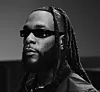 burna boy in black and white