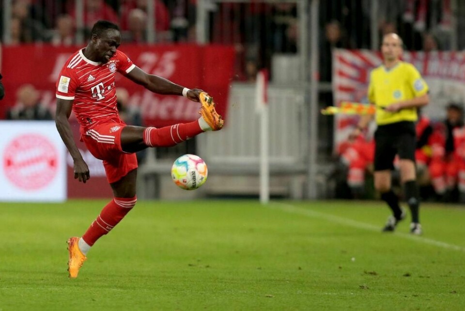Sadio Mane of Bayern Muenchen controls the Ball during the Bundesliga match between FC Bayern München and SV Werder Bremen at Allianz Arena on November 8, 2022 in Munich, Germany. Sadio Mane Ruled Out of the World Cup Through Injury