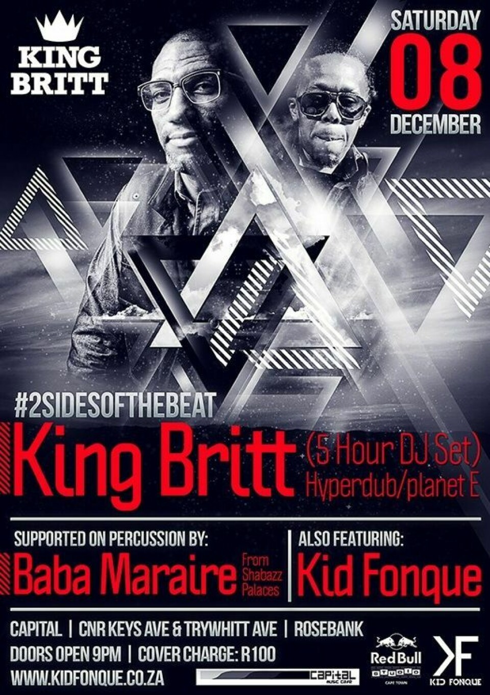 Audio: King Britt Archive Selections Mix + Live in SA