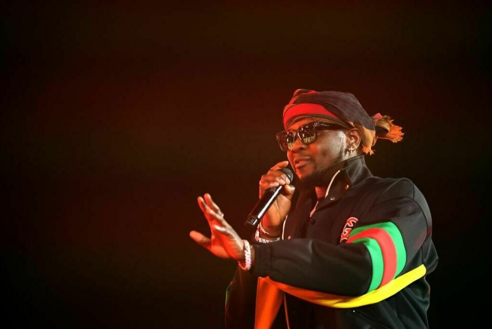 Singer Kizz Daniel performs on stage during the FIFA World Cup 2022 Qatar Fan Festival at Al Bidda Park on November 23, 2022 in Doha, Qatar. Kizz Daniel Performs At The FIFA World Cup