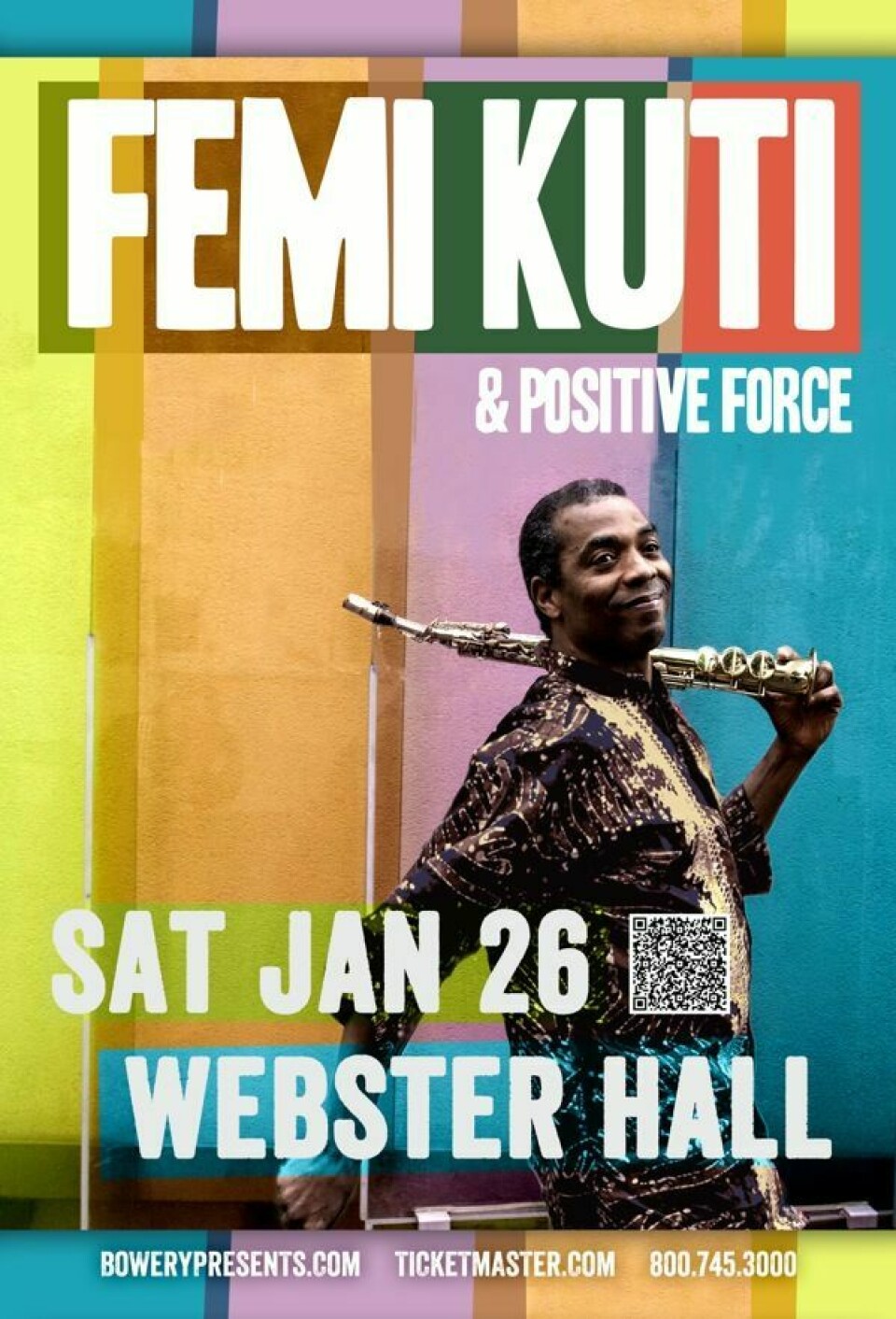 Win Tickets to Femi Kuti Live in NYC!