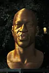 A sculpture of George Floyd by Chris Carnabuci