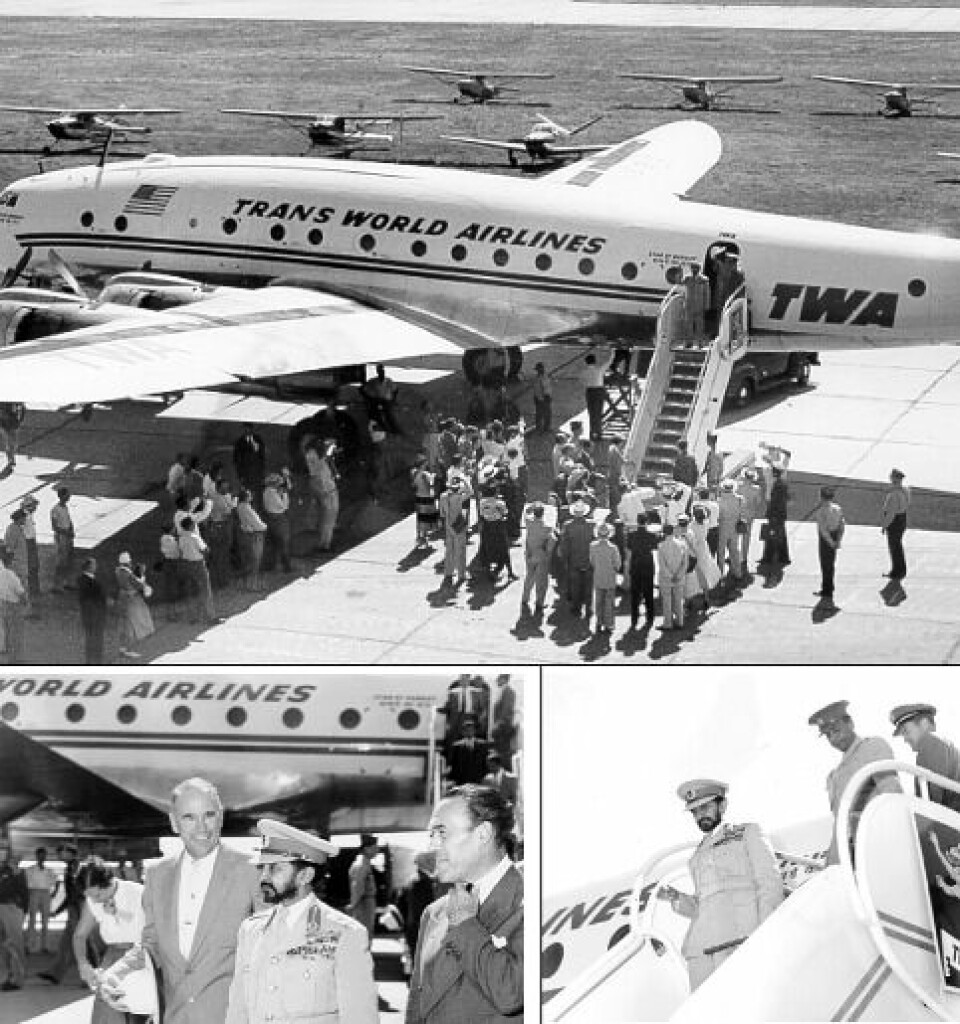 Photos: Haile Selassie Meets A Native American