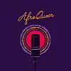 The logo for the podcast series AfroQueer
