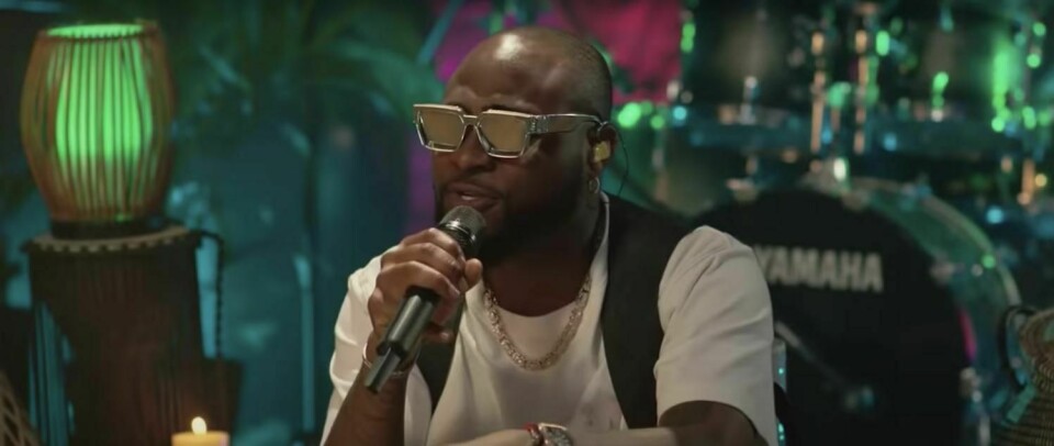 Davido performs at Jimmy Kimmel Live. Davido performs at Jimmy Kimmel Live.