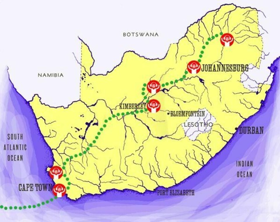 Video: Radiohead's Colin Greenwood in South Africa Video: Radiohead's Colin Greenwood in South Africa