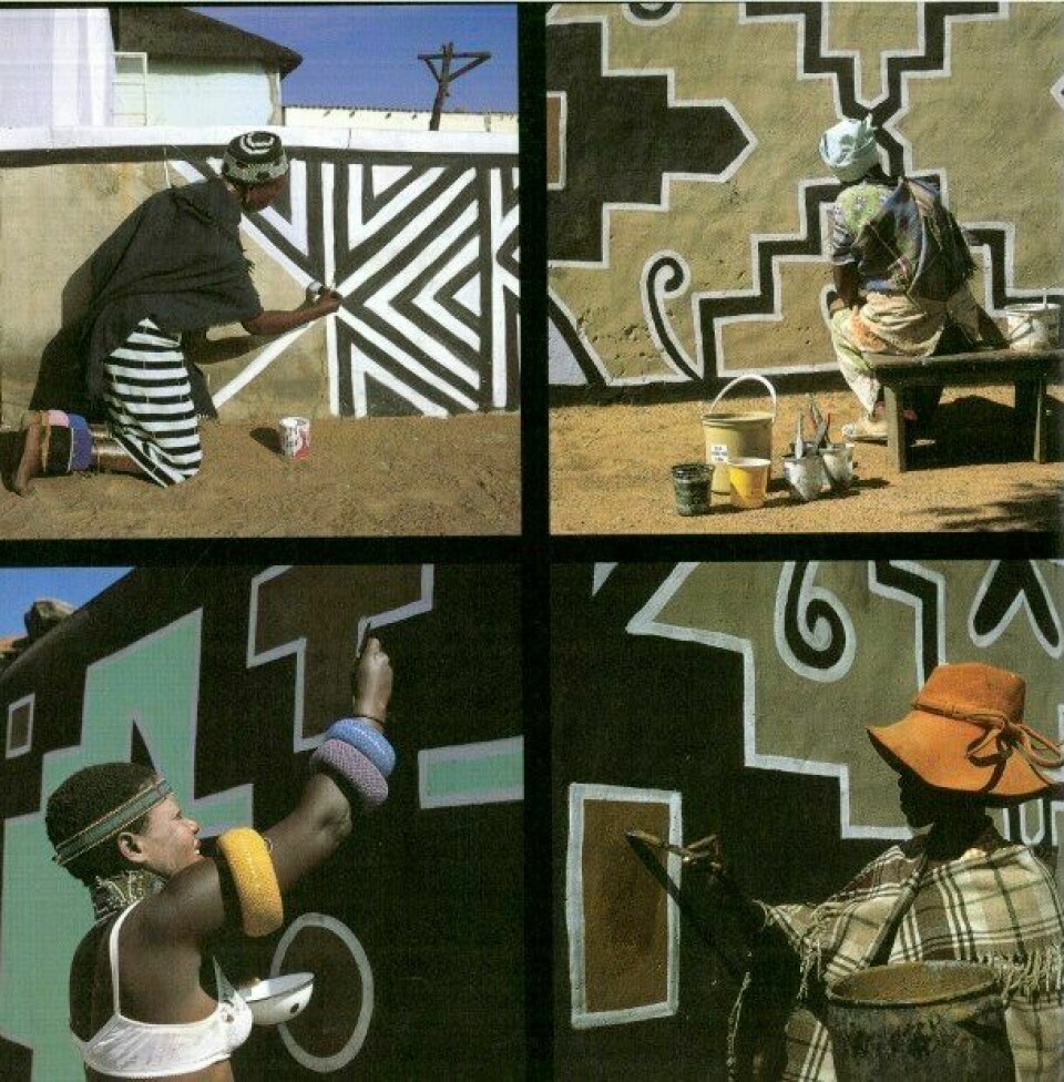 EDUN African Design Inspiration #2: Ndebele Murals