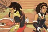 A still from ‘Aurion: Legacy of the Kori-Odan’ trailer showing a male and female character.
