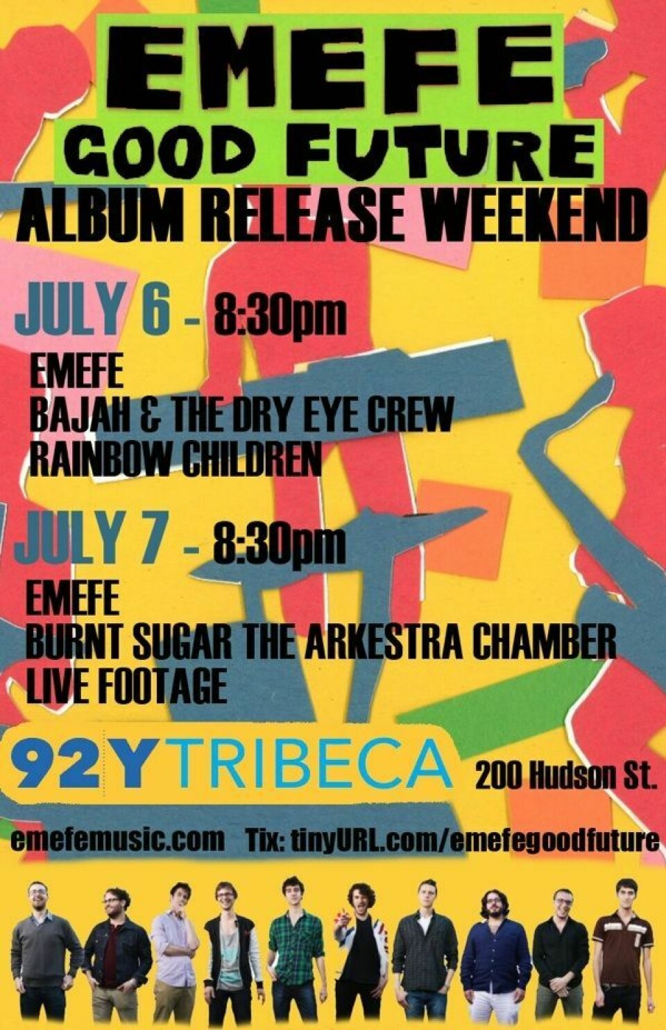 NYC: Bajah + The Dry Eye Crew & EMEFE at 92YTribeca NYC: Bajah + The Dry Eye Crew & EMEFE at 92YTribeca