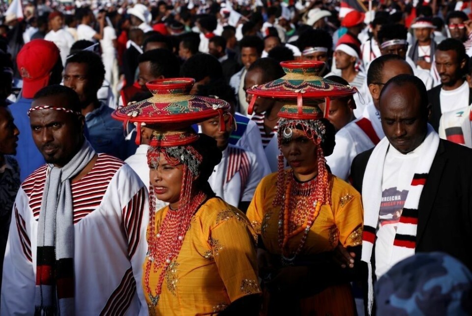 Ireecha Thousands of Ethiopians Showed Up for the Oromo People's Irreecha ...