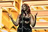 Singer Tems performs onstage during night 3 of the 2023 ESSENCE Festival Of Culture™ at Caesars Superdome on on July 02, 2023 in New Orleans, Louisiana.