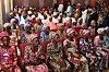 A photo of the 21 Chibok girls who were released by Boko Haram in October 2016.